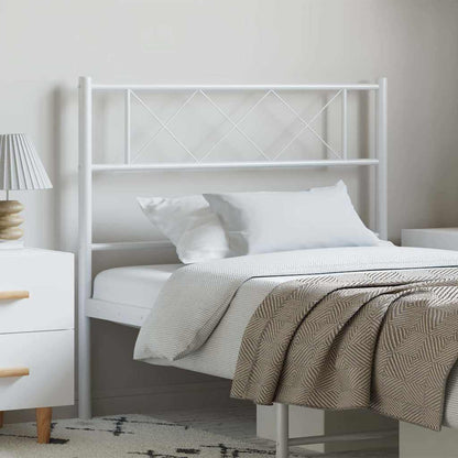 Metal Replace Headboard White 100 cm