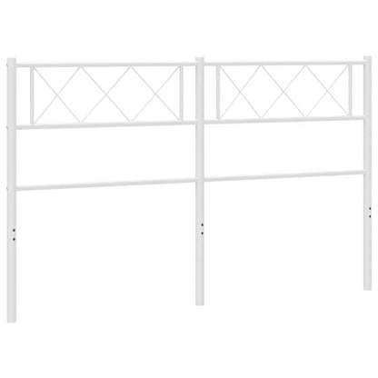 Metal Replace Headboard White 135 cm