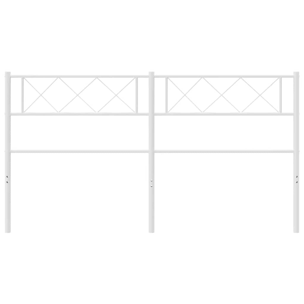 Metal Replace Headboard White 135 cm