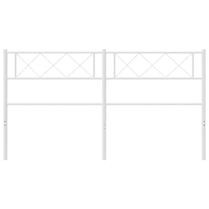 Metal Replace Headboard White 135 cm