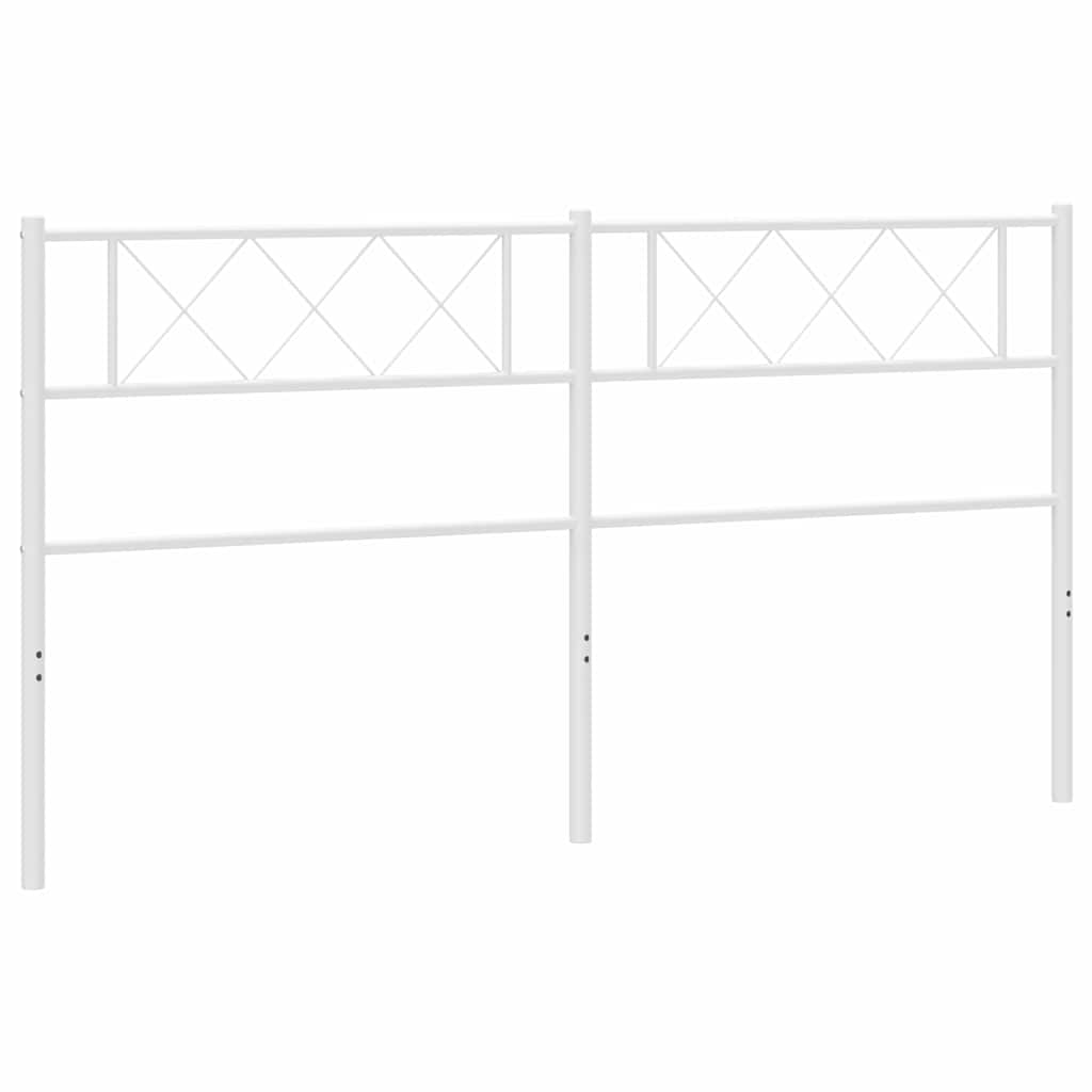 Metal Replace Headboard White 193 cm