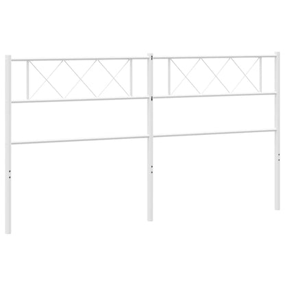Metal Replace Headboard White 193 cm