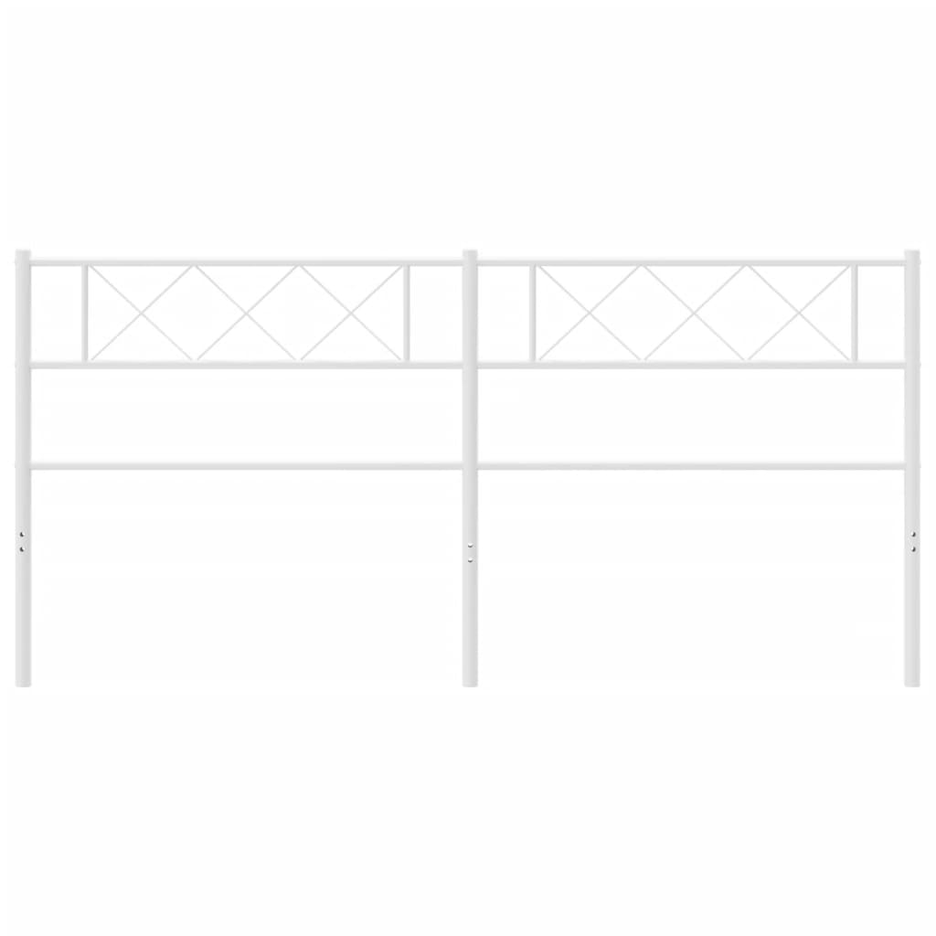 Metal Replace Headboard White 200 cm