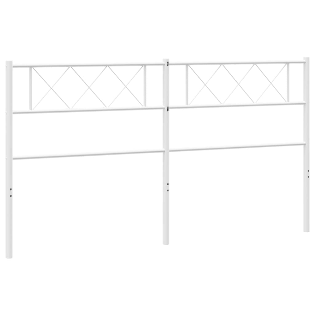 Metal Replace Headboard White 200 cm