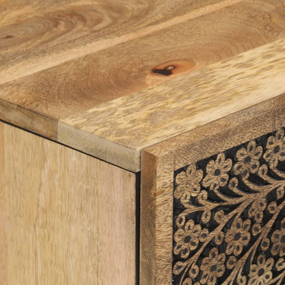 Side Cabinets 3 pcs 60x33x75 cm Solid Wood Mango