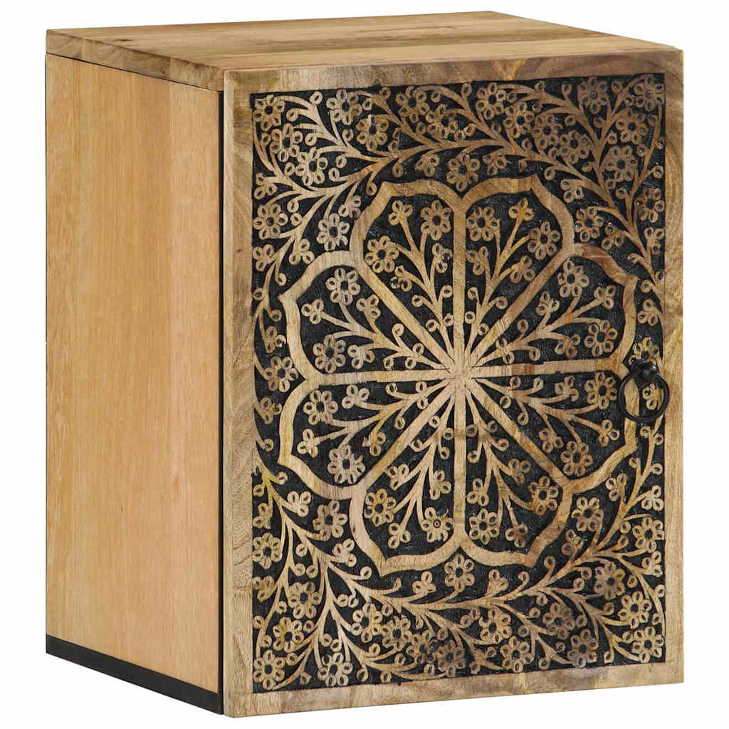 5 Piece Bathroom Furniture Set Solid Wood Mango