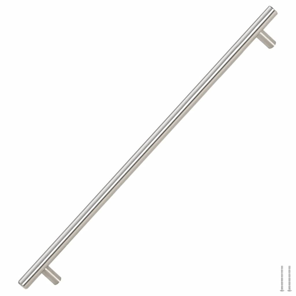 Cabinet Handles 5 pcs Silver 480 mm Stainless Steel