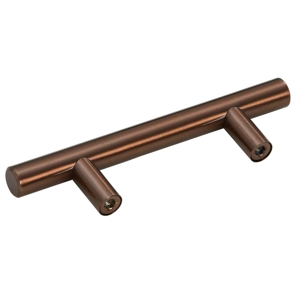 Cabinet Handles 10 pcs Bronze 64 mm Stainless Steel