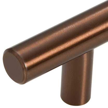 Cabinet Handles 10 pcs Bronze 64 mm Stainless Steel