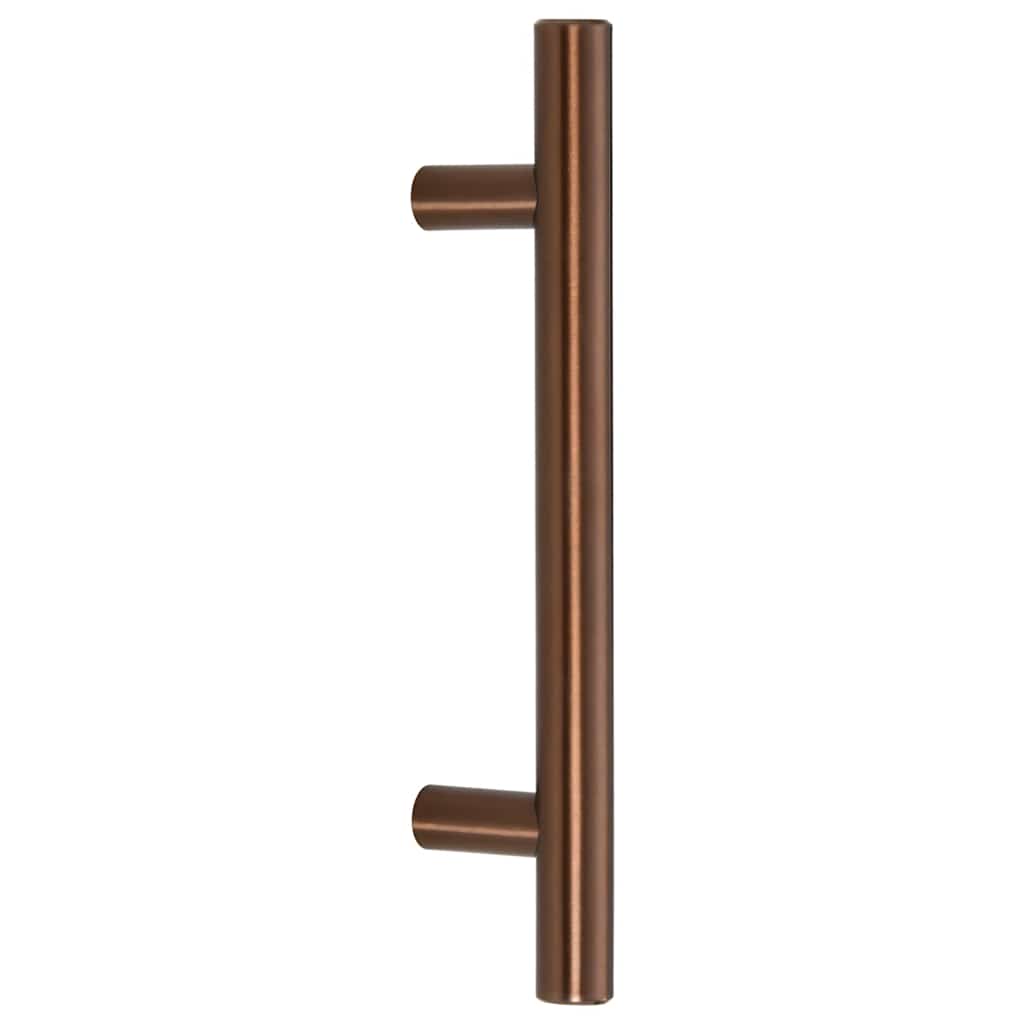 Cabinet Handles 10 pcs Bronze 96 mm Stainless Steel