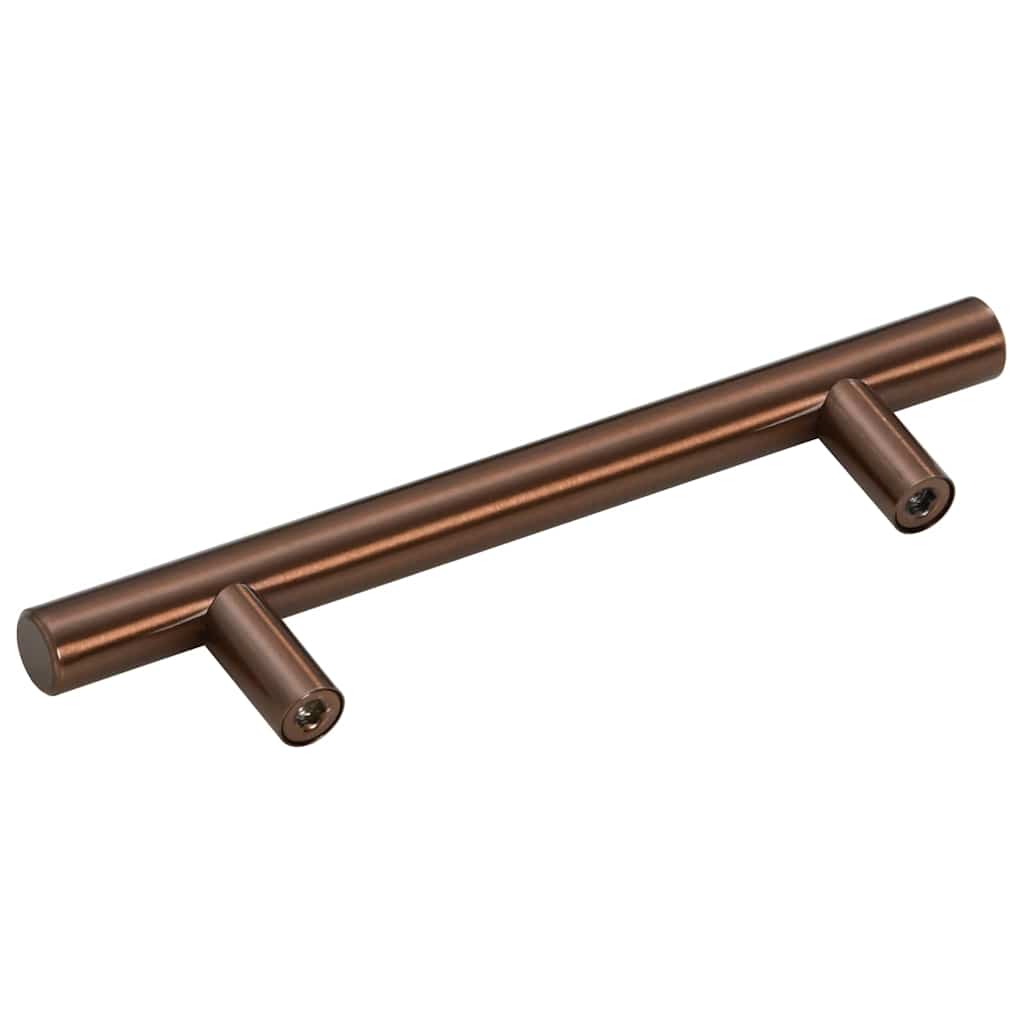 Cabinet Handles 10 pcs Bronze 96 mm Stainless Steel