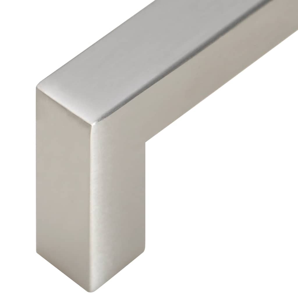 Cabinet Handles 10 pcs Silver 64 mm Stainless Steel