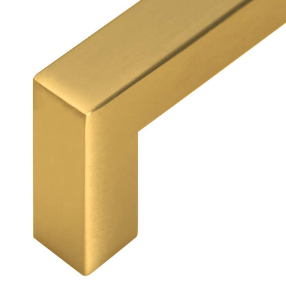 Cabinet Handles 5 pcs Gold 480 mm Stainless Steel