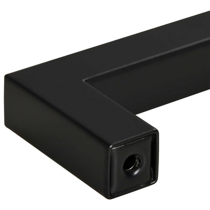 Cabinet Handles 5 pcs Black 480 mm Stainless Steel
