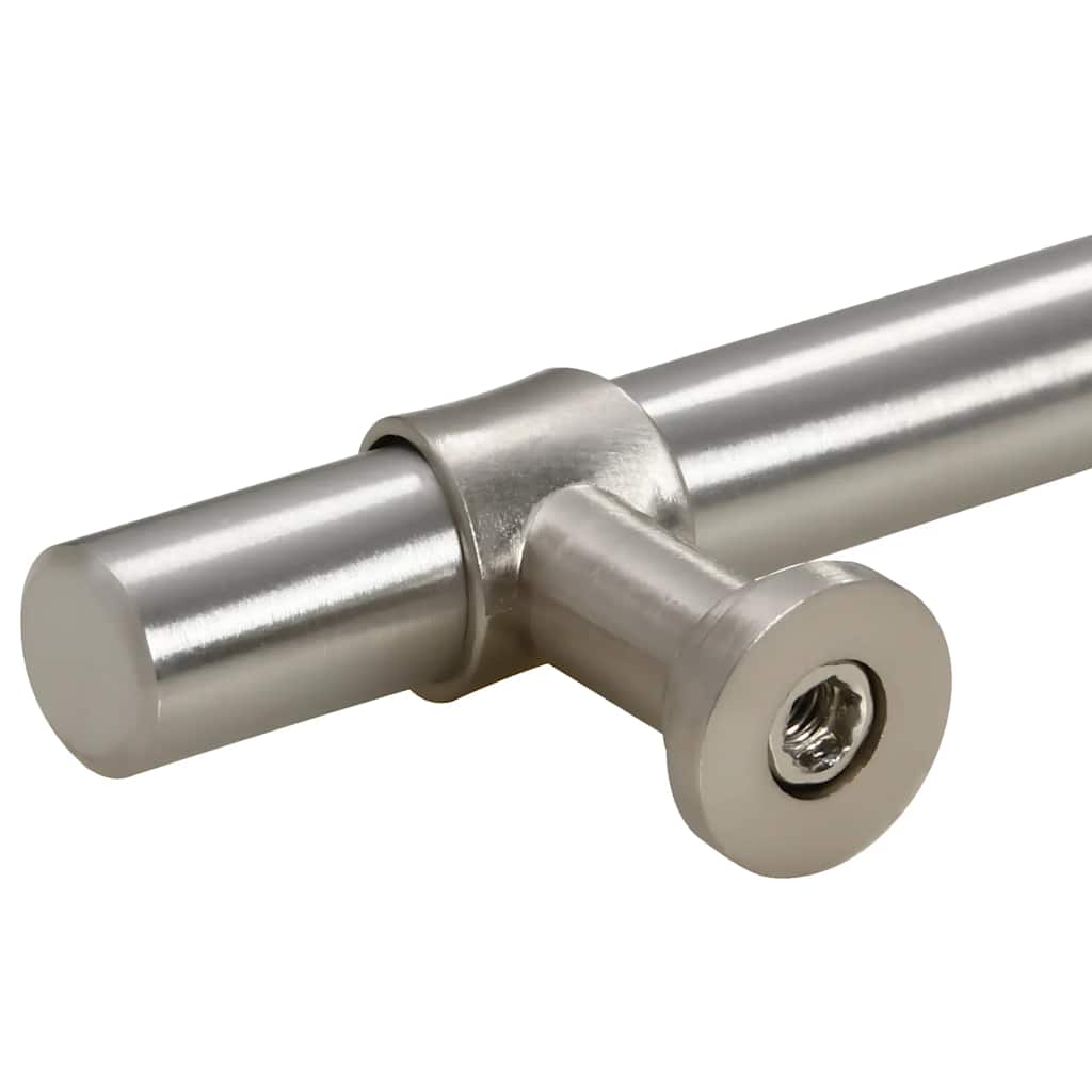 Cabinet Handles 10 pcs Silver 96 mm Stainless Steel