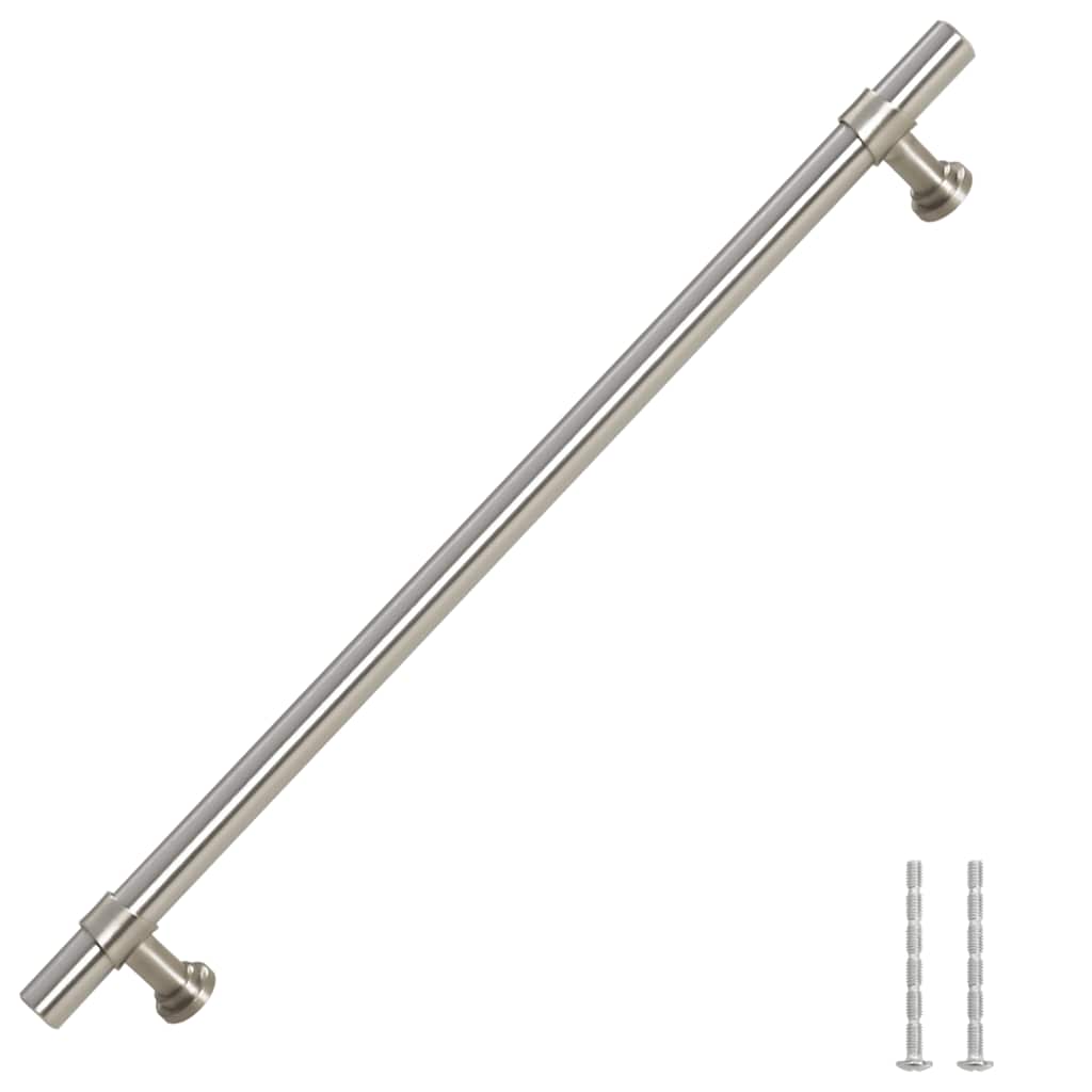 Cabinet Handles 5 pcs Silver 224 mm Stainless Steel