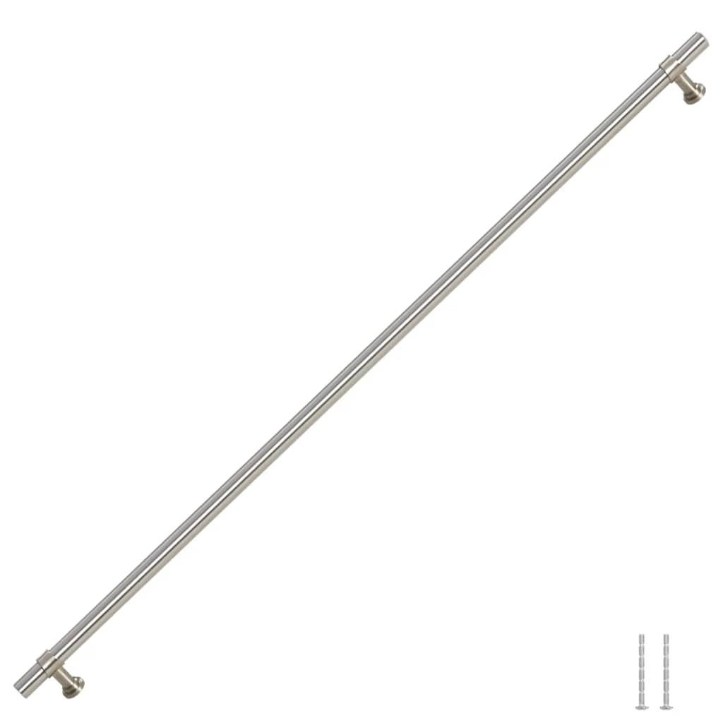 Cabinet Handles 5 pcs Silver 480 mm Stainless Steel