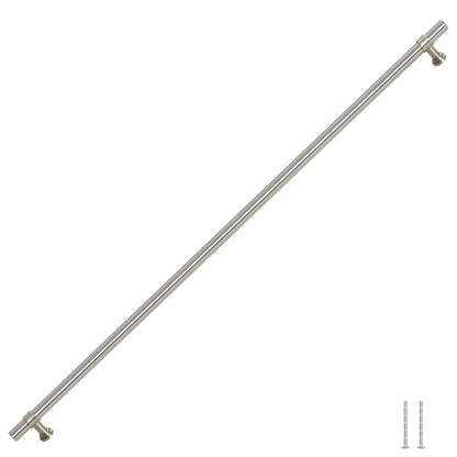 Cabinet Handles 5 pcs Silver 480 mm Stainless Steel