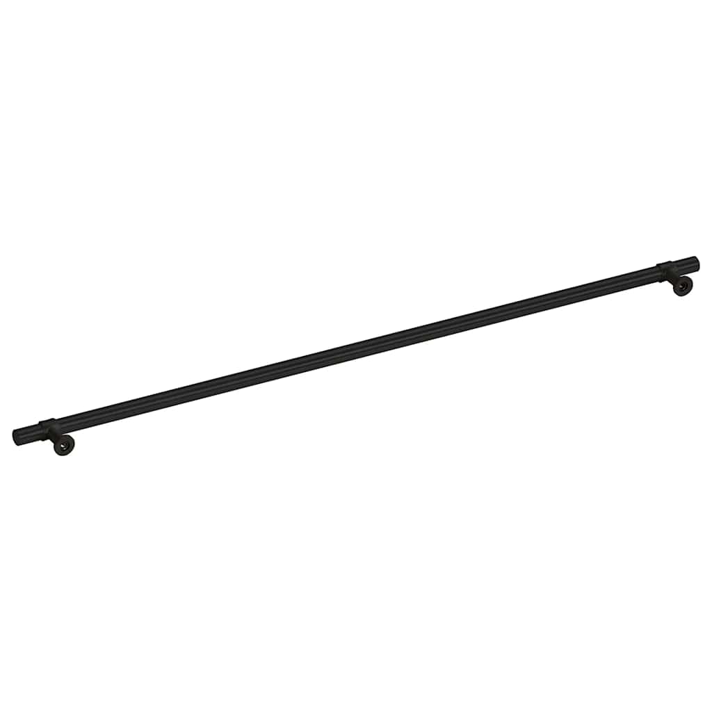 Cabinet Handles 5 pcs Black 480 mm Stainless Steel