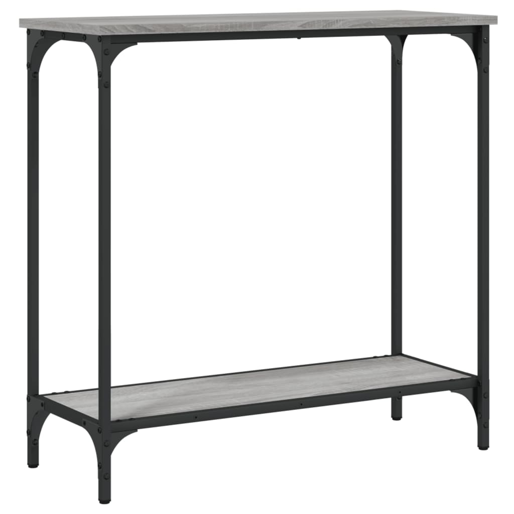 Console Table Grey Sonoma 75x30,5x75 cm Engineered Wood