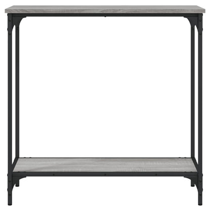 Console Table Grey Sonoma 75x30,5x75 cm Engineered Wood