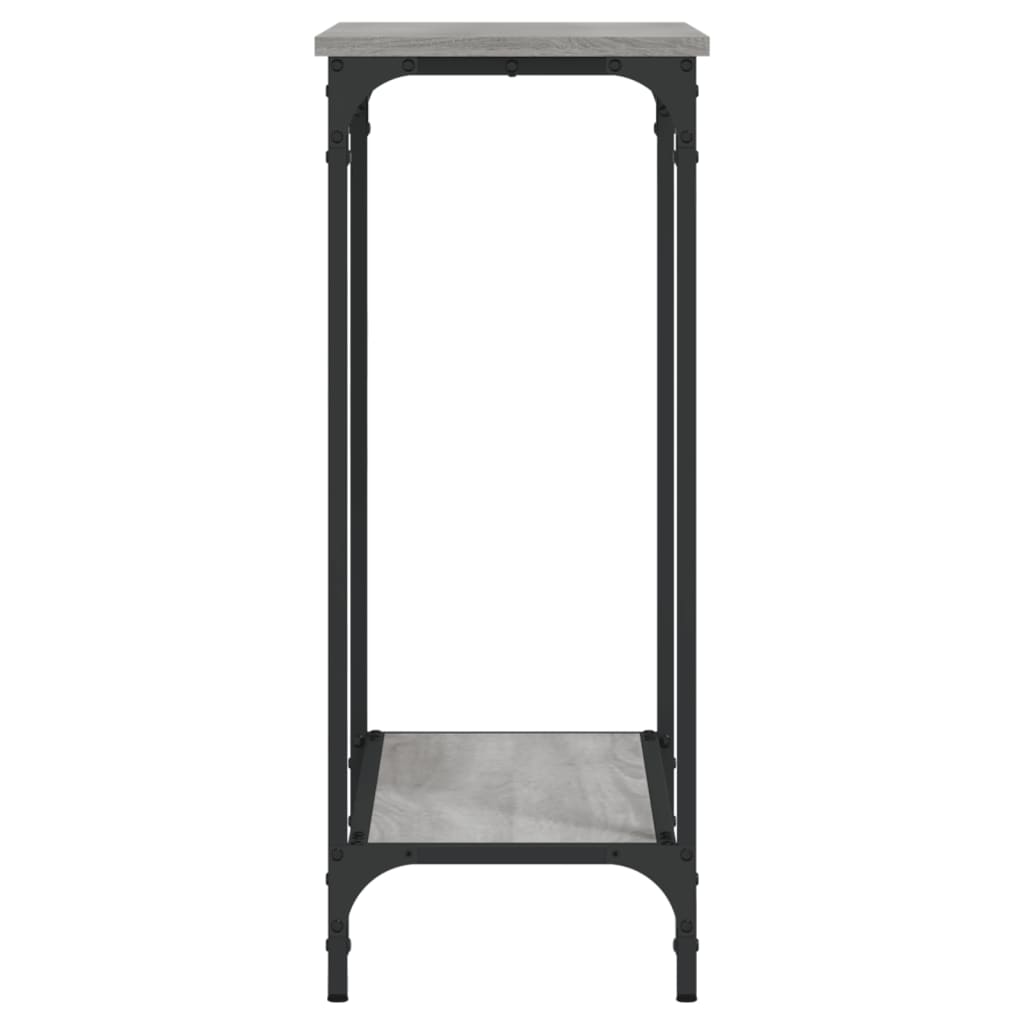 Console Table Grey Sonoma 75x30,5x75 cm Engineered Wood