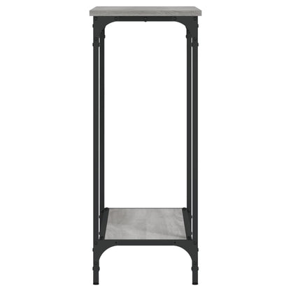 Console Table Grey Sonoma 75x30,5x75 cm Engineered Wood