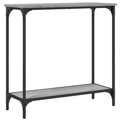 Console Table Grey Sonoma 75x30,5x75 cm Engineered Wood
