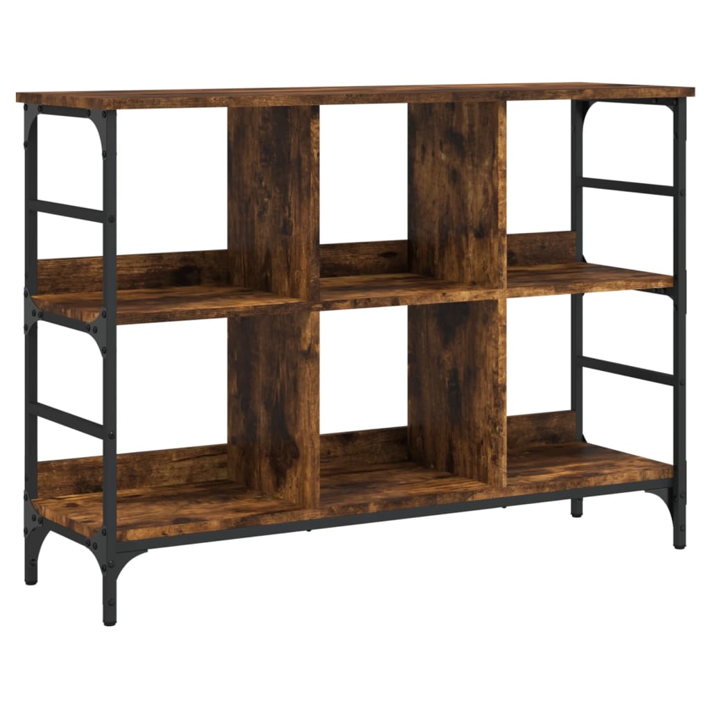 Sideboard Smoked Oak 102x32x73.5 cm Engineered Wood
