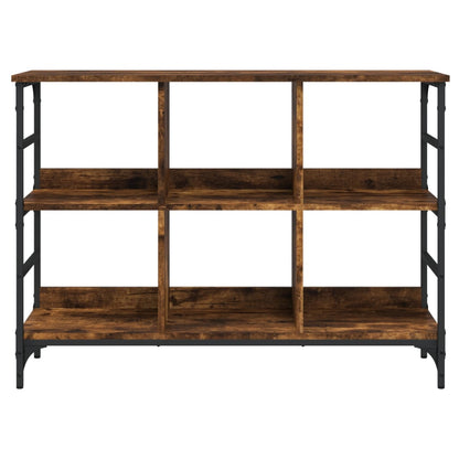 Sideboard Smoked Oak 102x32x73.5 cm Engineered Wood