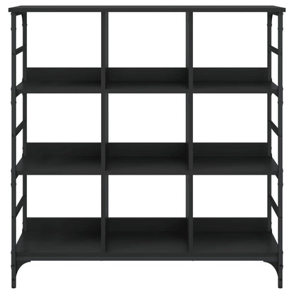 Sideboard Black 102x32x103.5 cm Engineered Wood