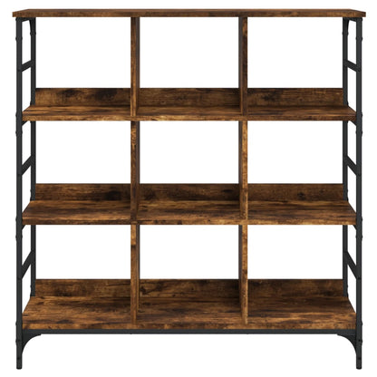 Sideboard Smoked Oak 102x32x103.5 cm Engineered Wood