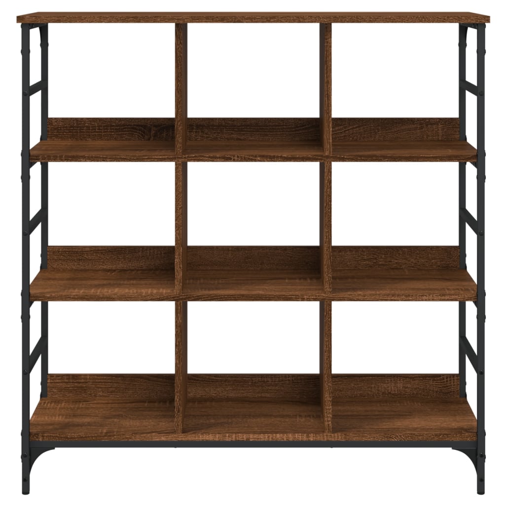 Sideboard Brown Oak 102x32x103.5 cm Engineered Wood