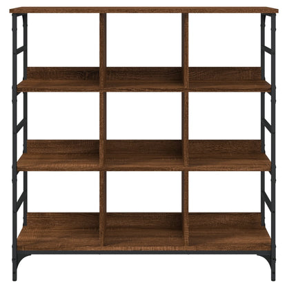 Sideboard Brown Oak 102x32x103.5 cm Engineered Wood