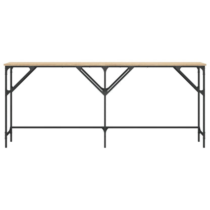Console Table Sonoma Oak 180x29x75 cm Engineered Wood