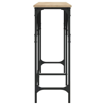 Console Table Sonoma Oak 180x29x75 cm Engineered Wood