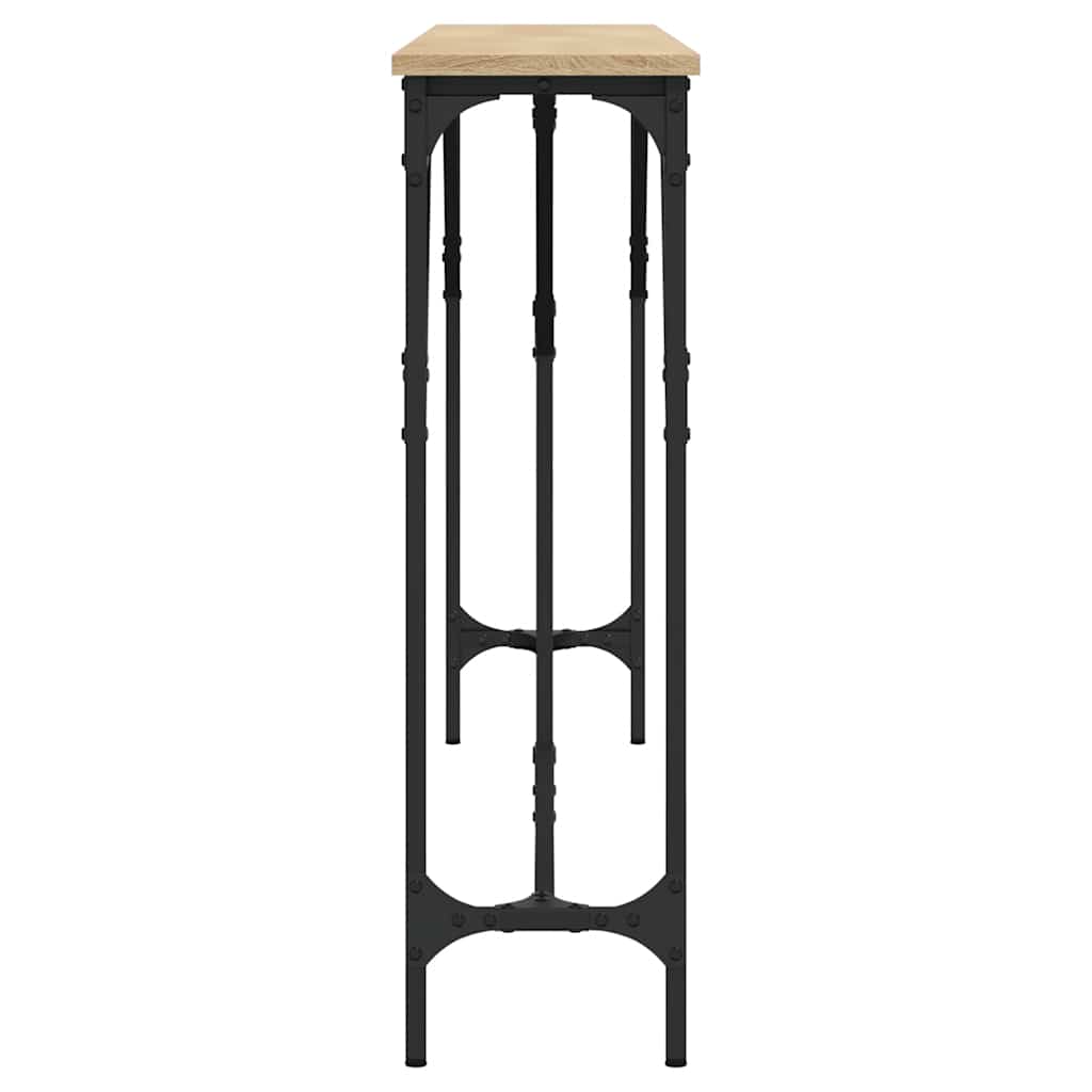 Console Table Sonoma Oak 180x23x75 cm Engineered Wood