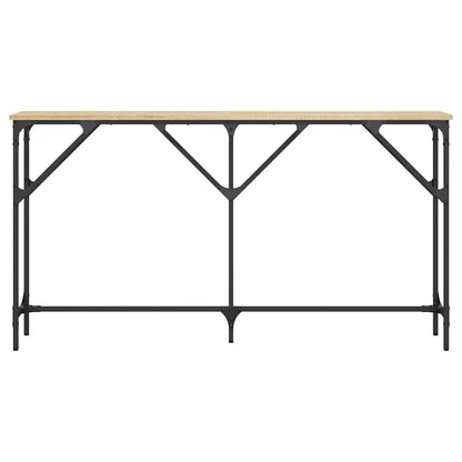 Console Table Sonoma Oak 140x23x75 cm Engineered Wood
