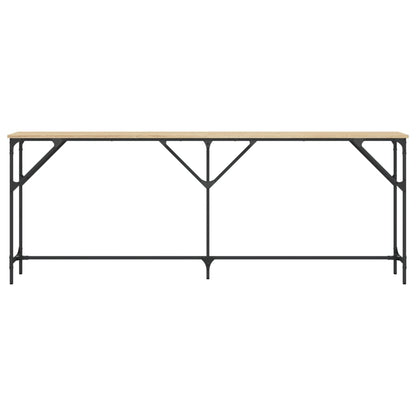 Console Table | Sonoma Oak | Engineered Wood | Large | Adjustable Feet