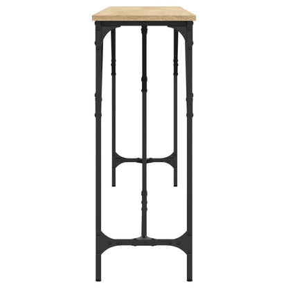 Console Table | Sonoma Oak | Engineered Wood | Large | Adjustable Feet