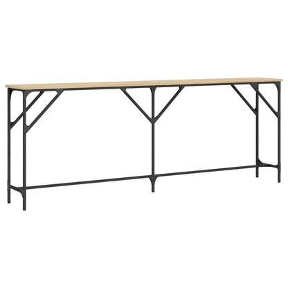 Console Table | Sonoma Oak | Engineered Wood | Large | Adjustable Feet