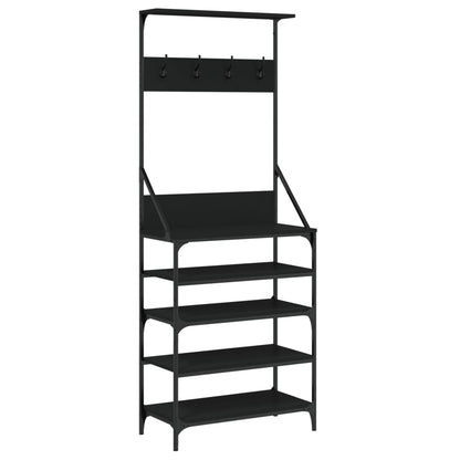 Clothes Rack | Black | Engineered wood, metal | Medium | Clothes Rack