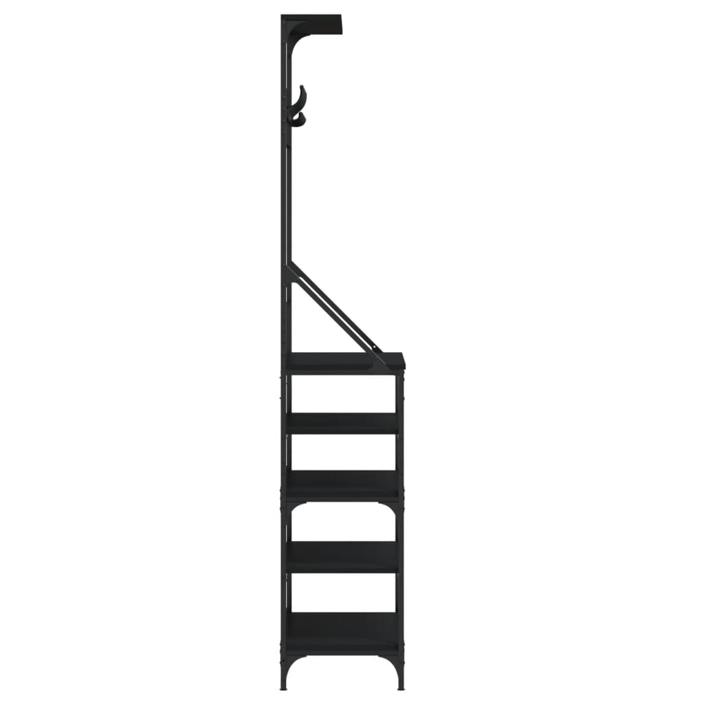 Clothes Rack | Black | Engineered wood, metal | Medium | Clothes Rack