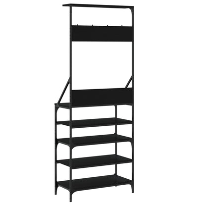 Clothes Rack | Black | Engineered wood, metal | Medium | Clothes Rack