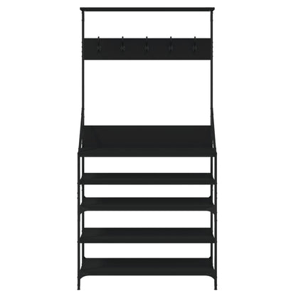 Clothes Rack | Black | Engineered wood, Metal | Medium | Clothes Rack