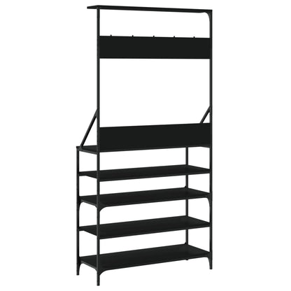 Clothes Rack | Black | Engineered wood, Metal | Medium | Clothes Rack