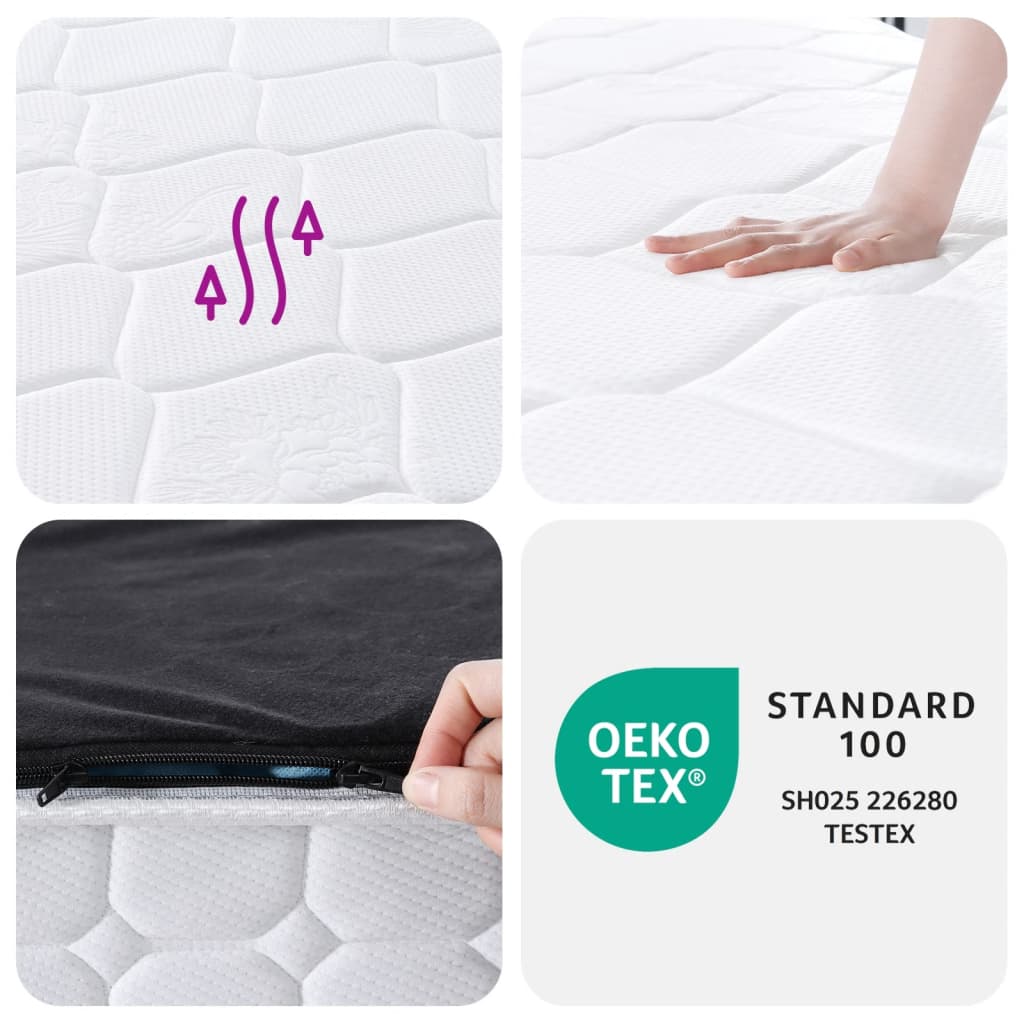 Pocket Spring Mattress Medium Firm 100x200 cm