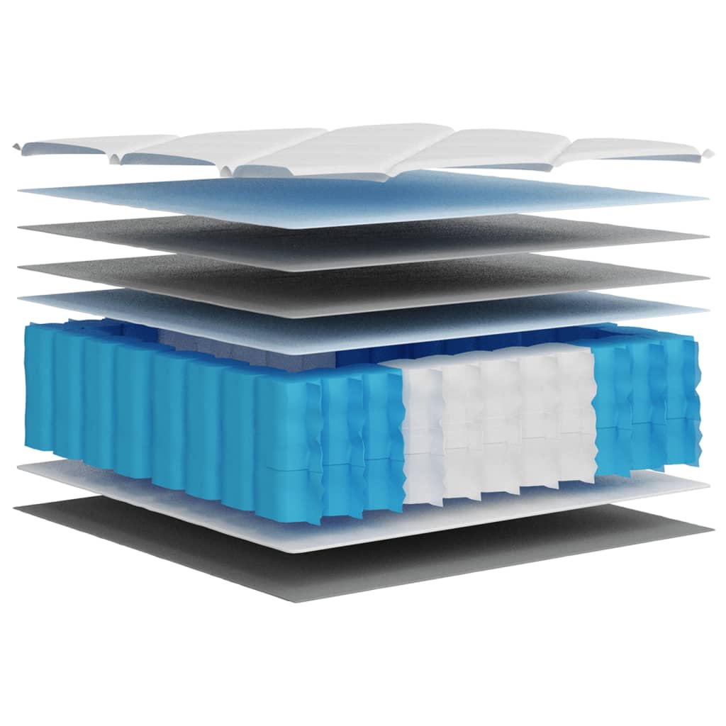 Pocket Spring Mattress Medium Firm 140x190 cm