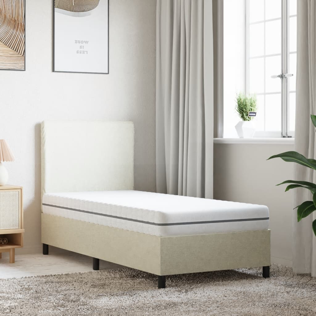 Foam Mattress Medium Soft 90x200 cm