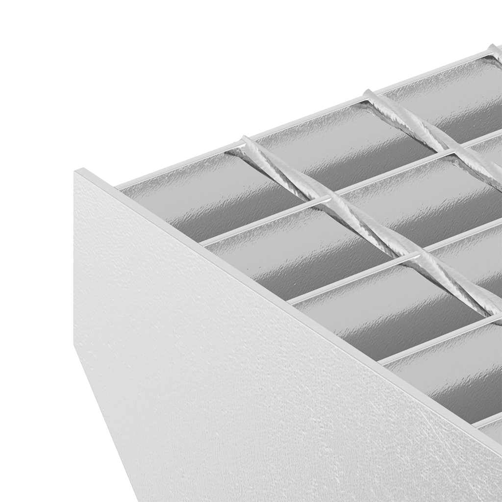 Grate Step 80x24x7 cm Galvanised Steel